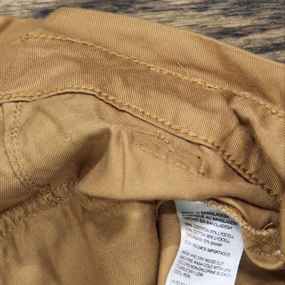 NWT Ella Rafaella Pants with Removable Tie Belt LRBMC006R2 1X Chipmunk Brown - Picture 6 of 6